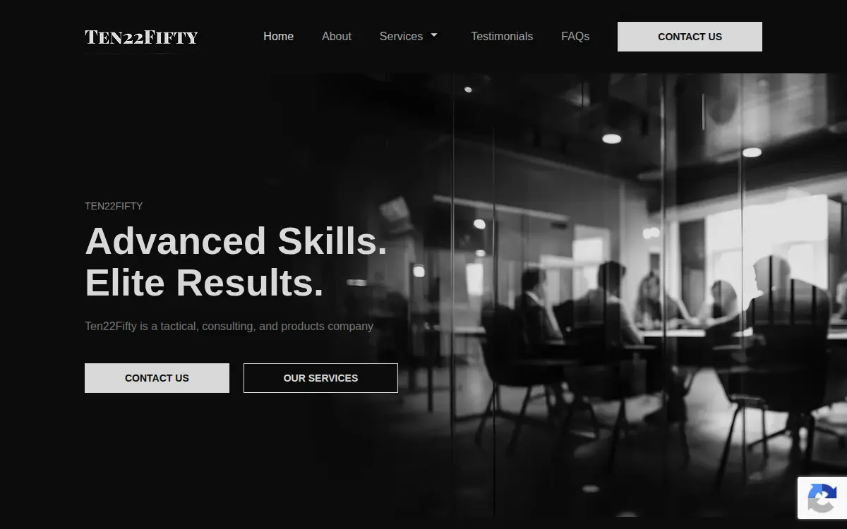 Homepage of Ten22fifty INC