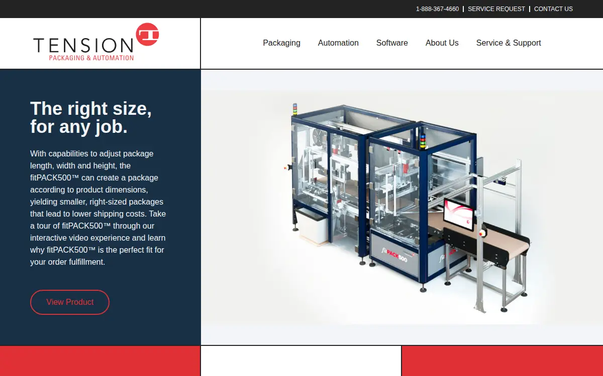 Homepage of Tension Envelope CORP