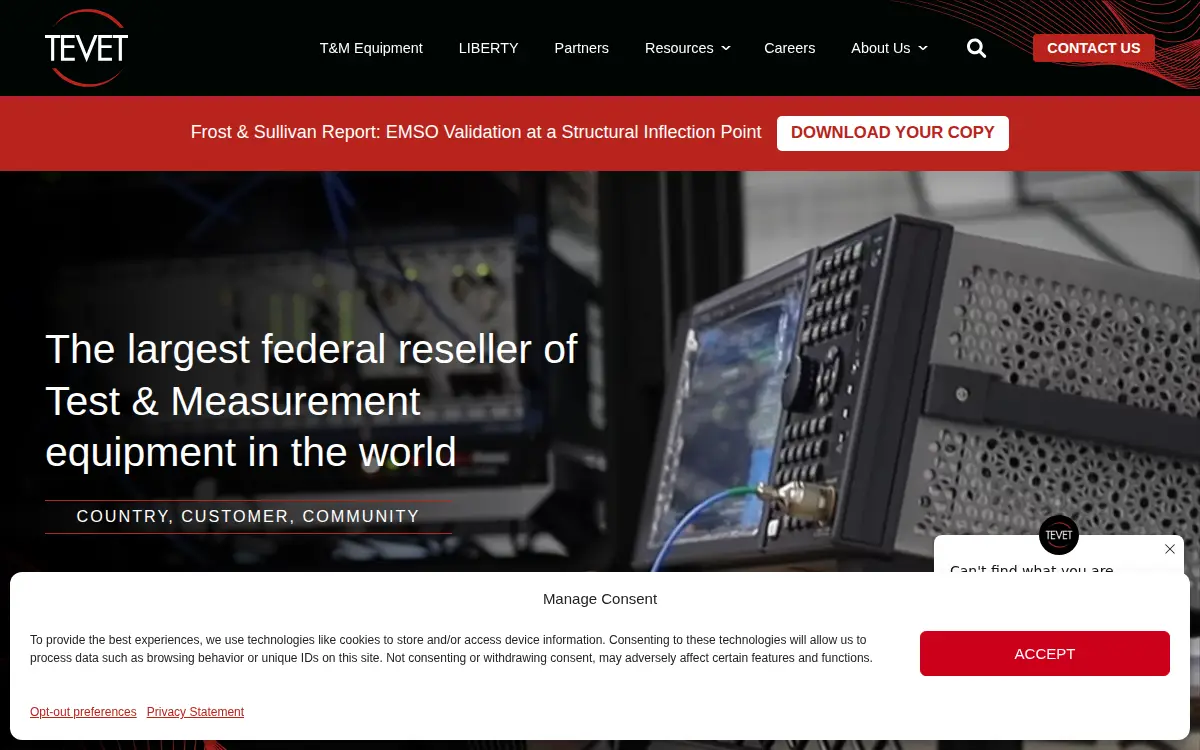 Homepage of Tevet LLC