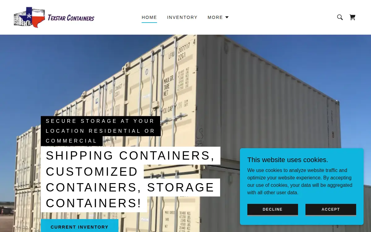 Homepage of Cmerek Supply INC.