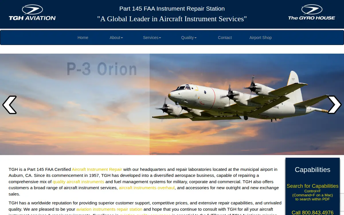 Homepage of The Gyro House