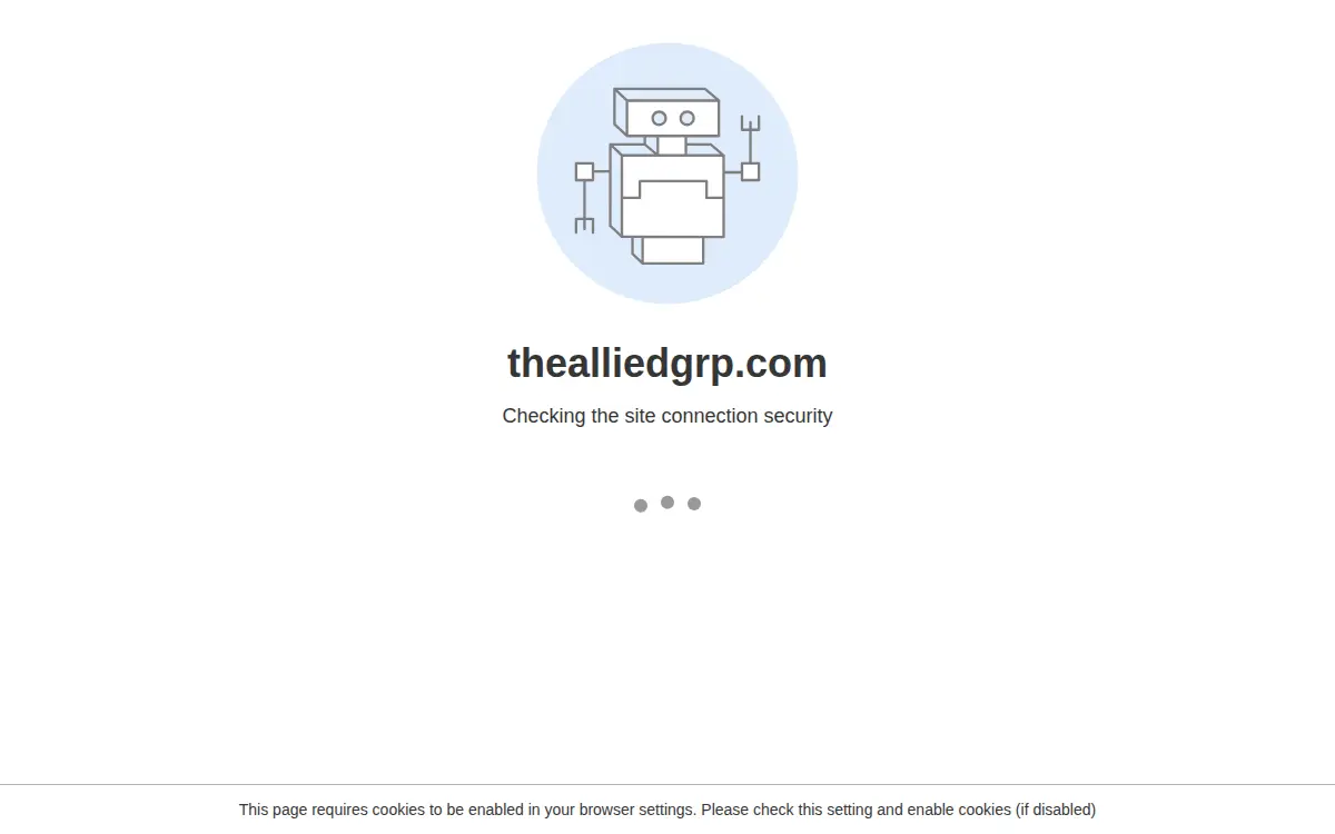 Homepage of Allied Group, LLC