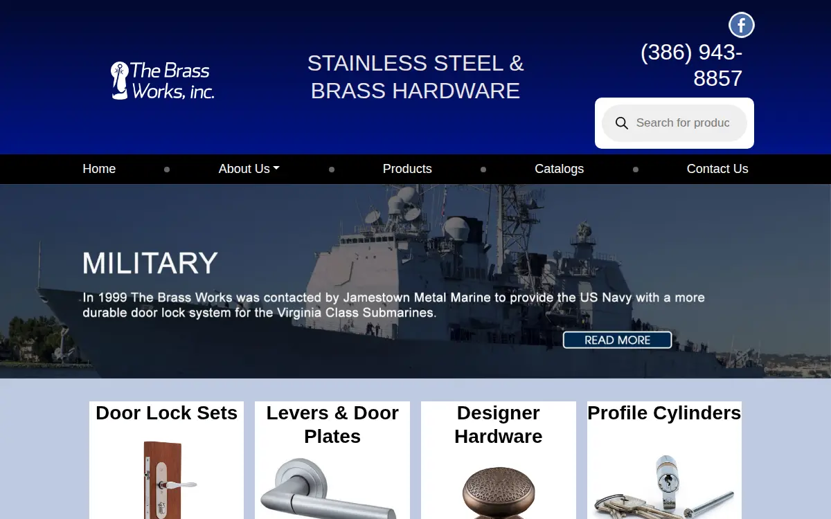 Homepage of The Brass Works, INC