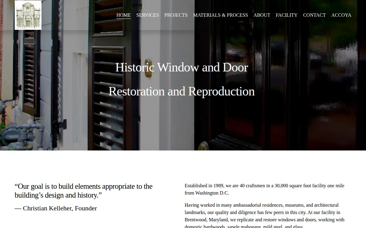 Homepage of The Craftsmen Group, INC