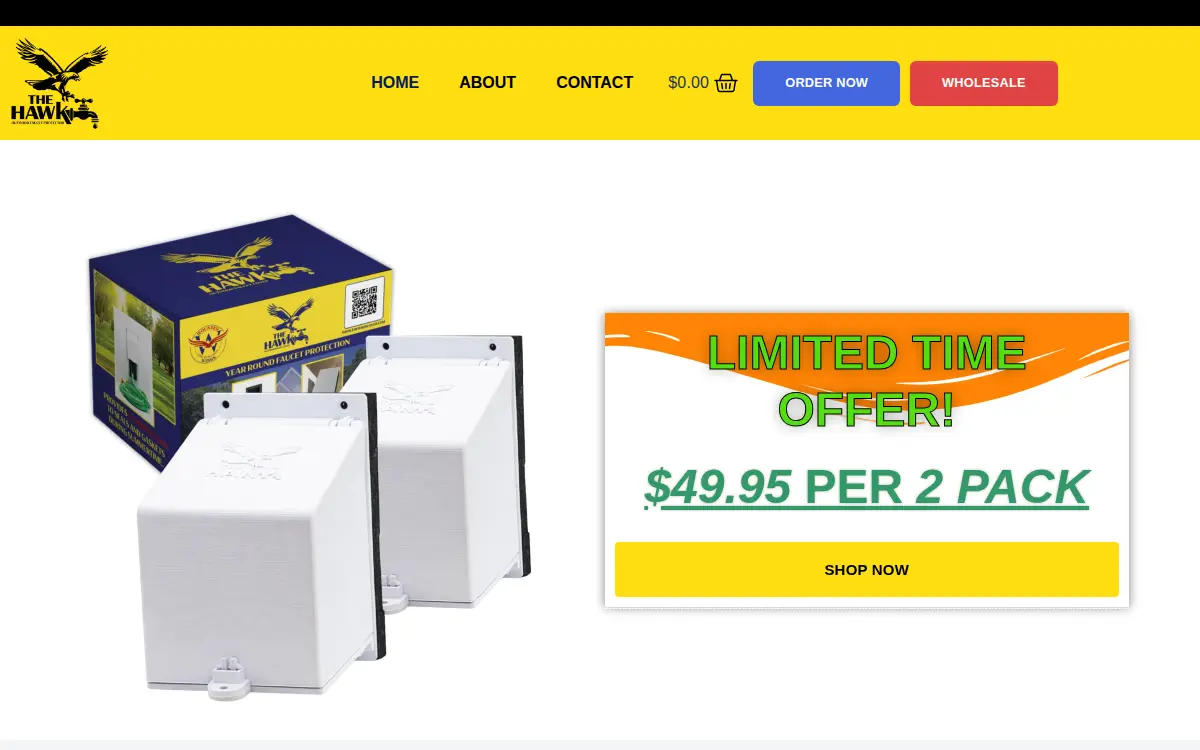Homepage of Wounded-wings, LLC