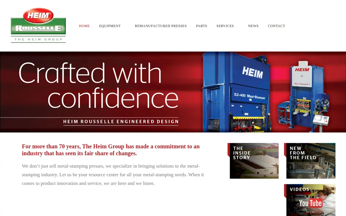 Homepage of Heim LP