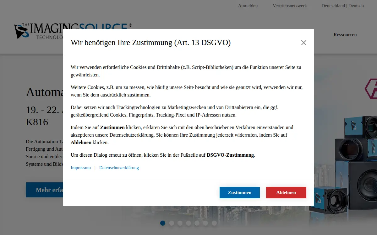 Homepage of Dbs Imaging INC