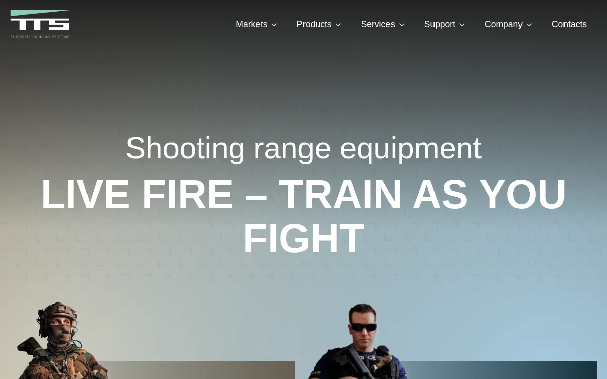 Homepage of Theissen Training Systems INC