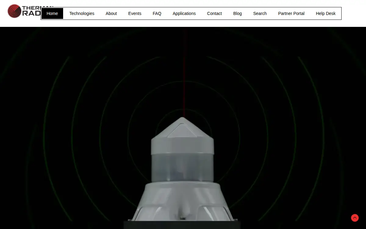Homepage of Thermal Imaging Radar, LLC