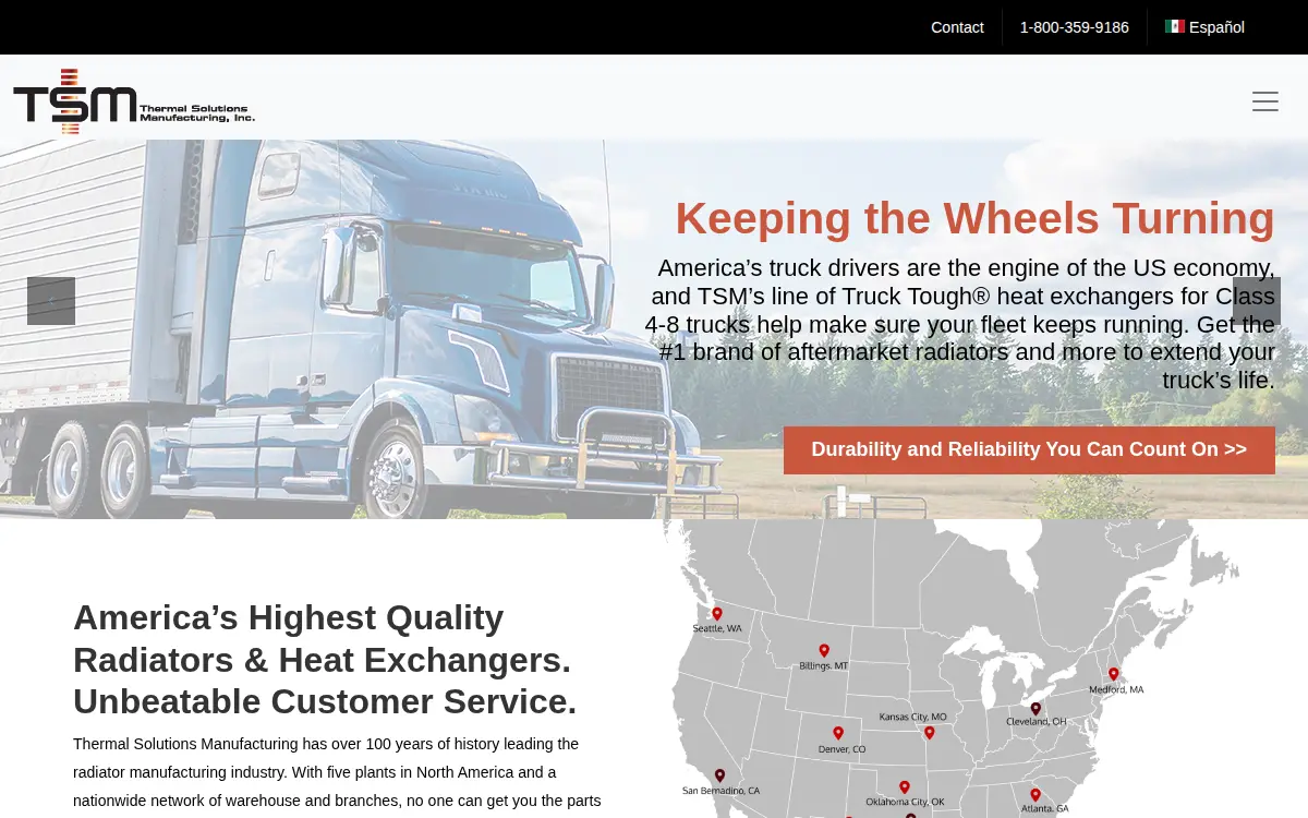 Homepage of Tsm Champ, LLC