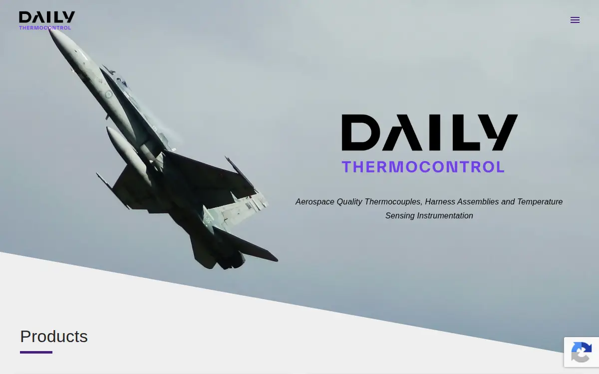 Homepage of Thermocontrol INC