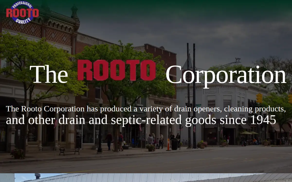 Homepage of The Rooto CORP