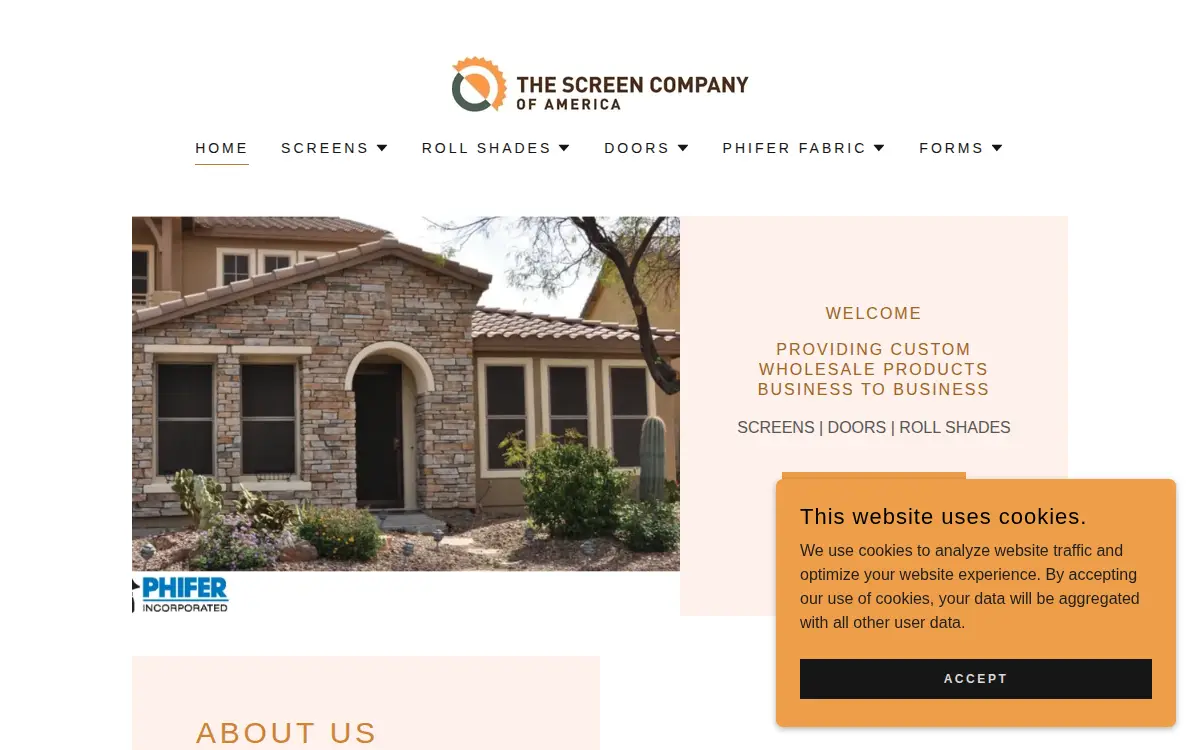 Homepage of J.o. Sales, INC