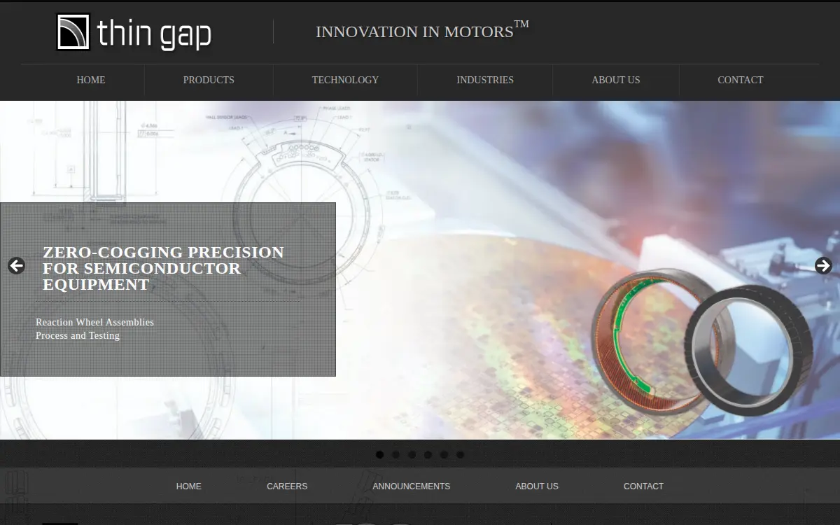 Homepage of Thingap INC.