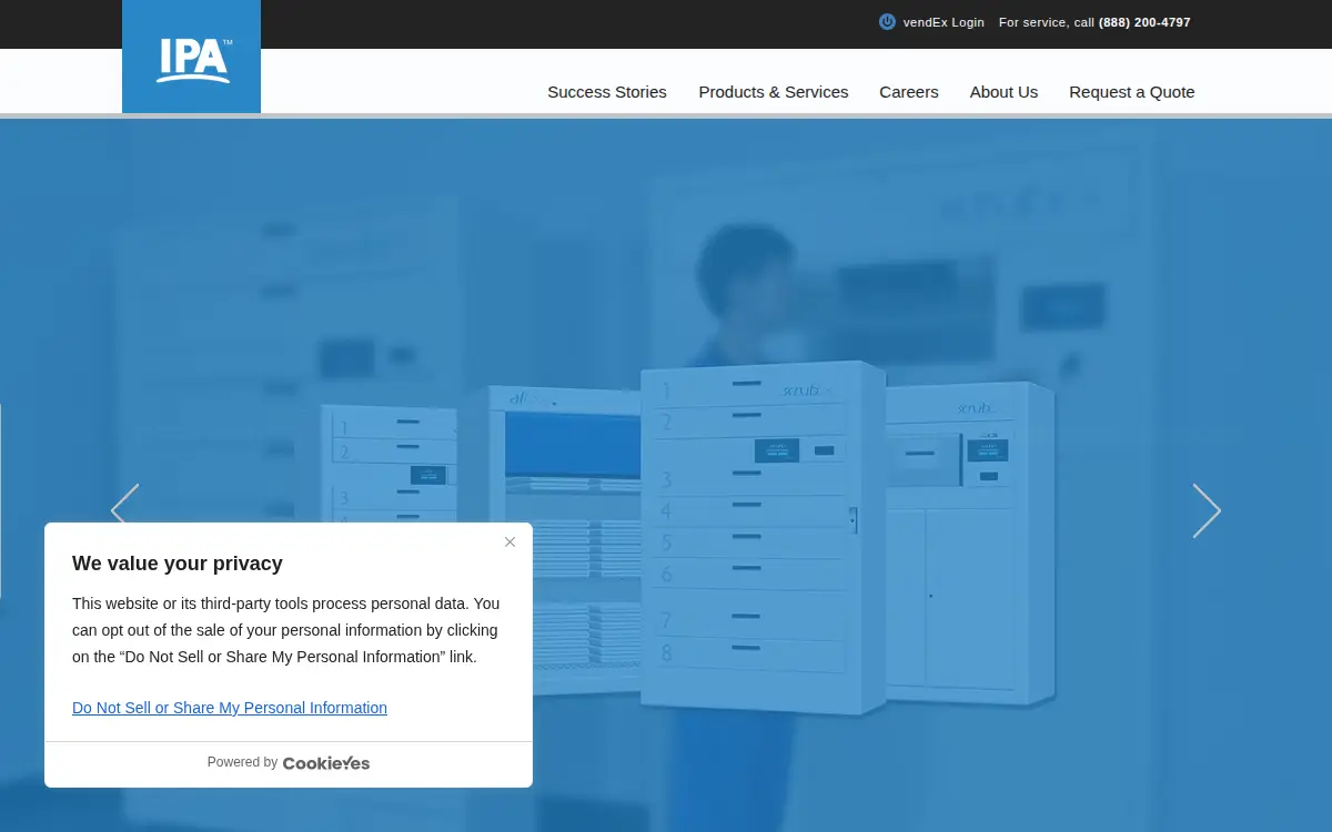Homepage of Innovative Product Achievements LLC