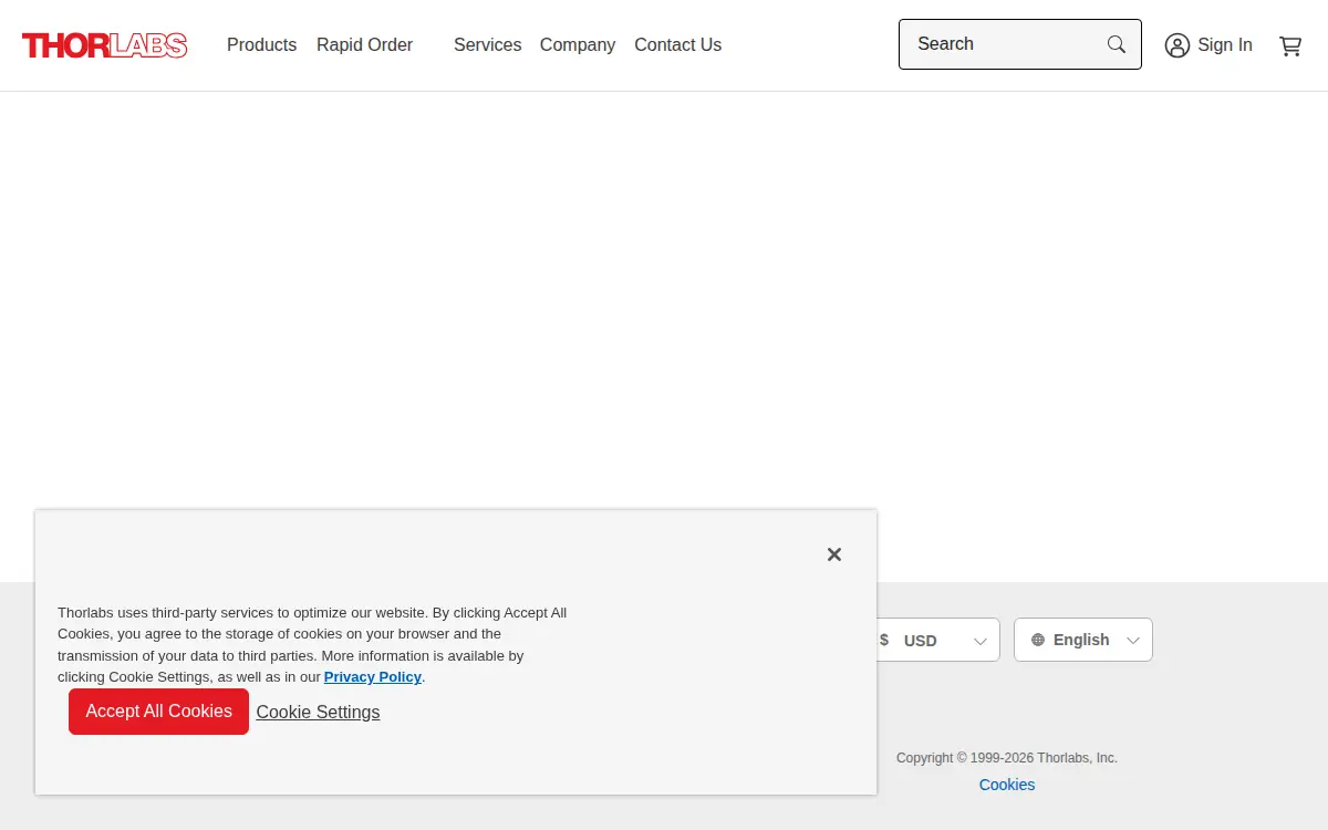 Homepage of Thorlabs Quantum Electronics, INC