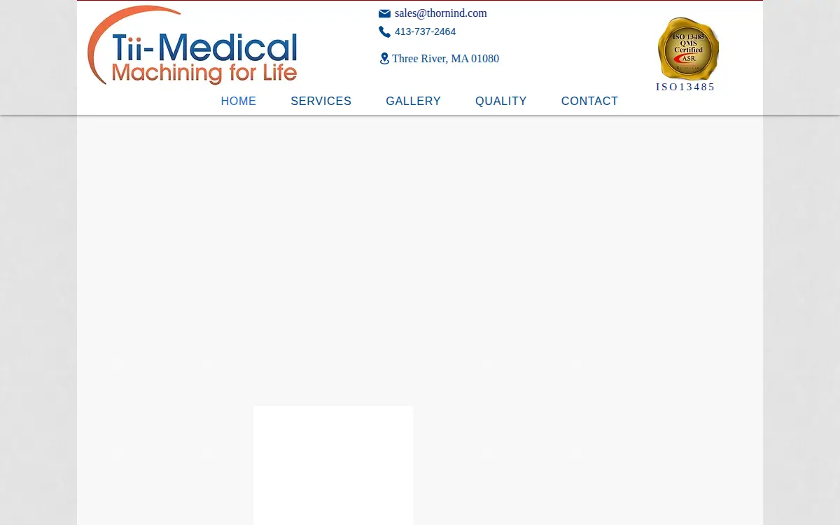 Homepage of Thorn Industries INC