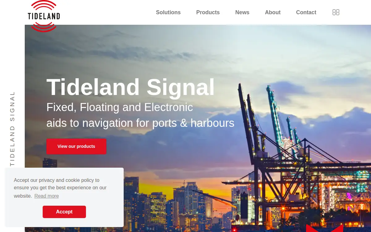 Homepage of Orga Signal LLC