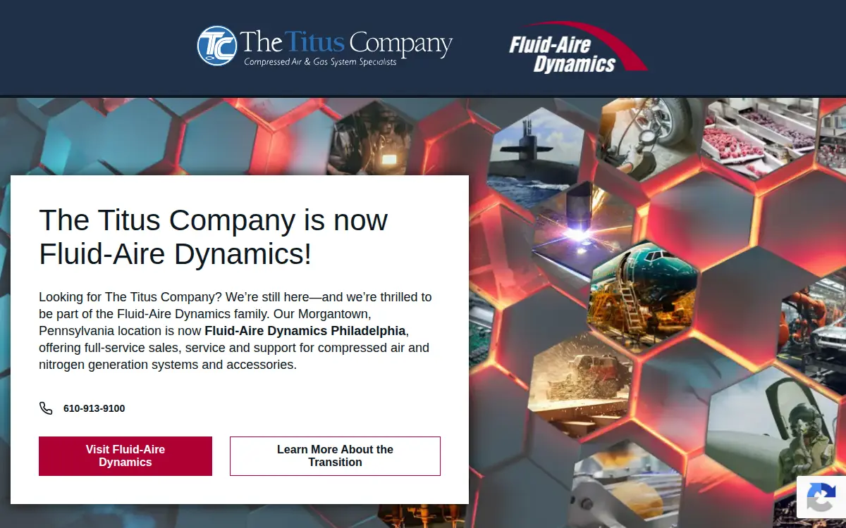 Homepage of Fad Pennsylvania INC