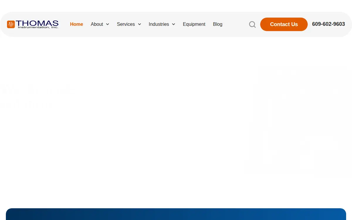 Homepage of Thomas Instrumentation INC.