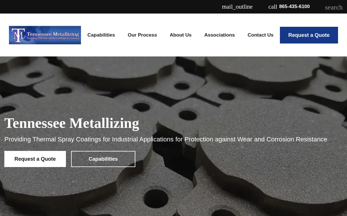 Homepage of Rickey White