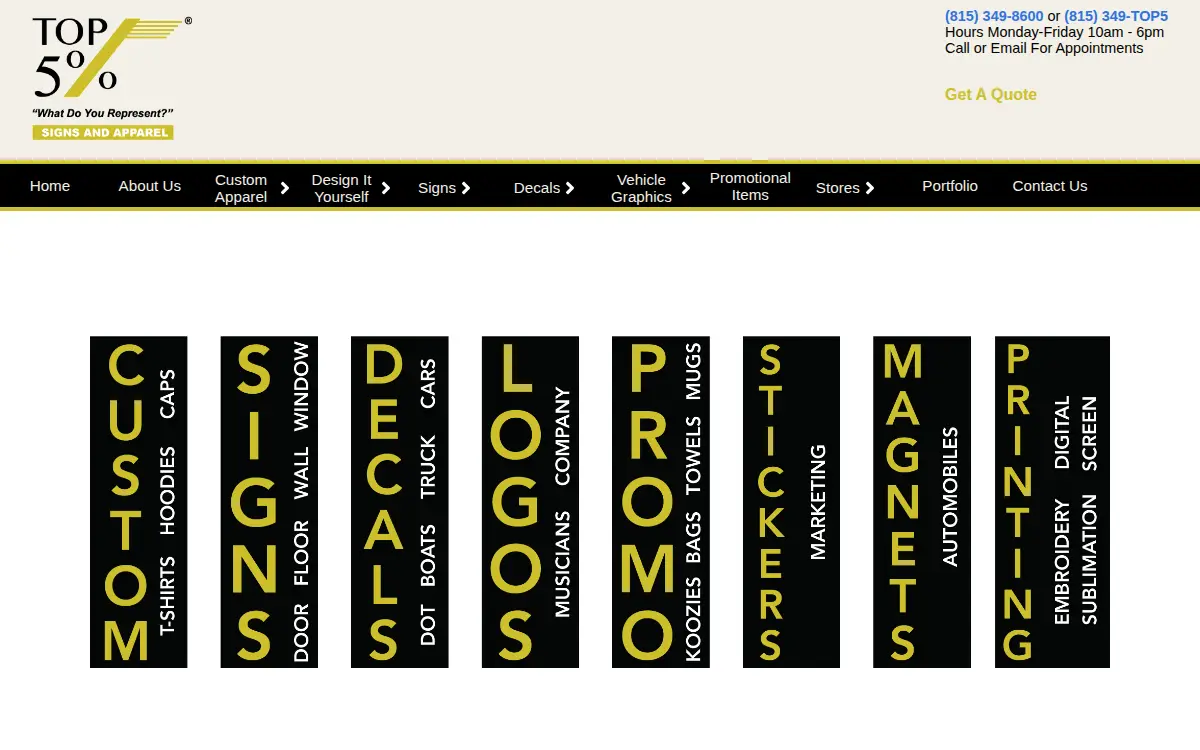 Homepage of Top 5% LLC (top 5 Percent Llc)