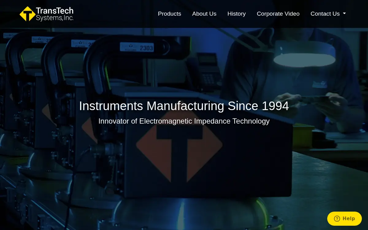 Homepage of Transtech Systems, INC.