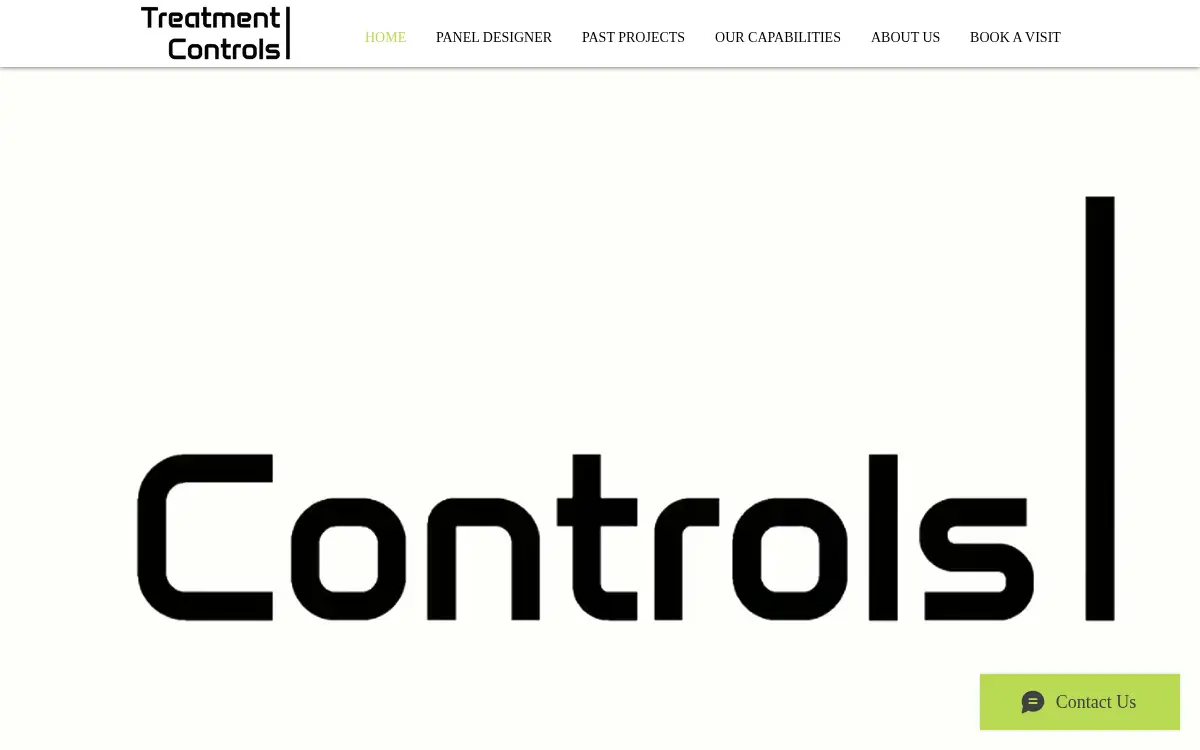 Homepage of Treatment Controls LLC
