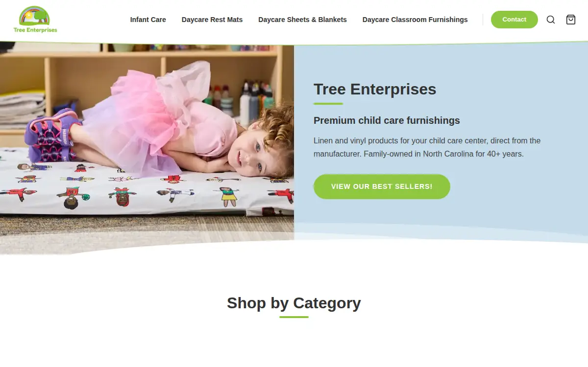 Homepage of Tree Enterprises LLC