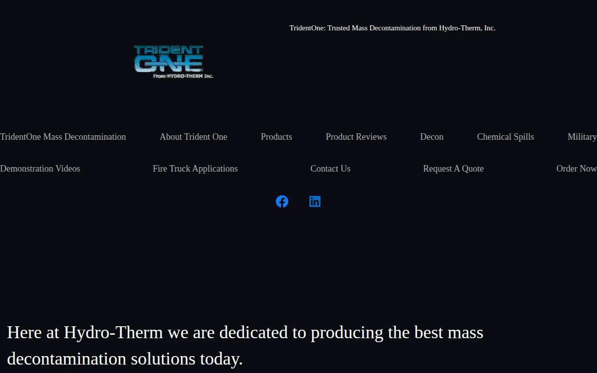 Homepage of Hydro-therm INC