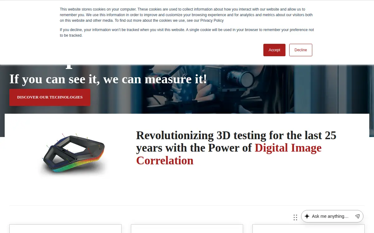 Homepage of Trilion Quality Systems LLC