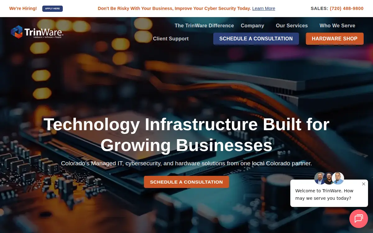 Homepage of Microsel of Colorado, LLC