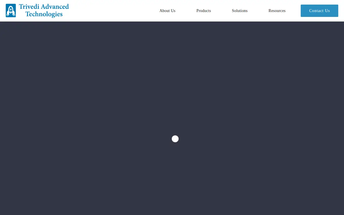 Homepage of Trivedi Advanced Technologies LLC