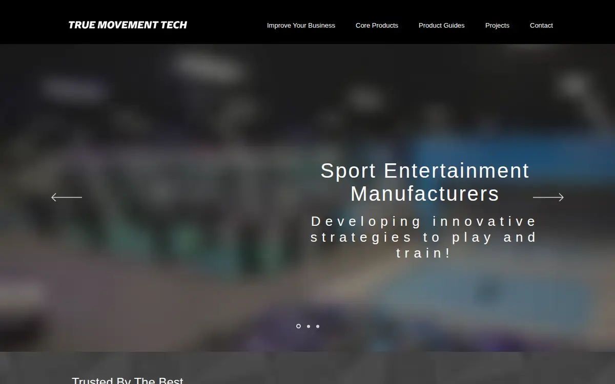 Homepage of Sports Inovation CORP