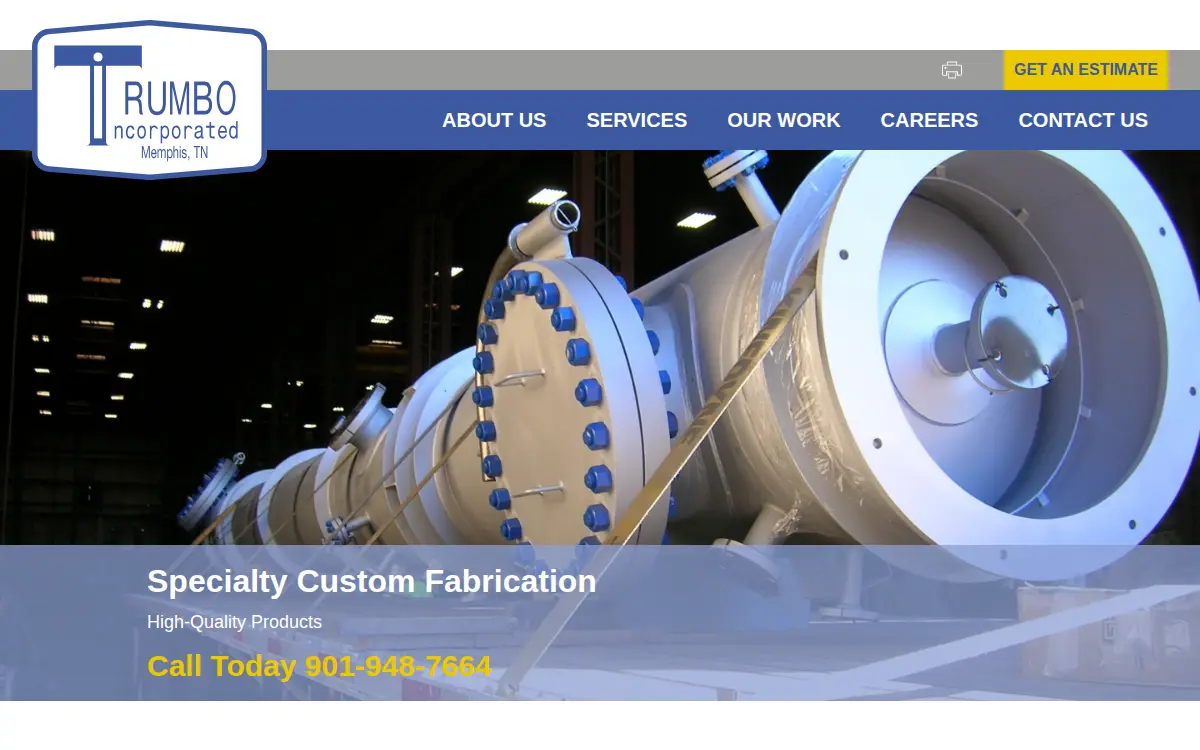 Homepage of Trumbo, Incorporated