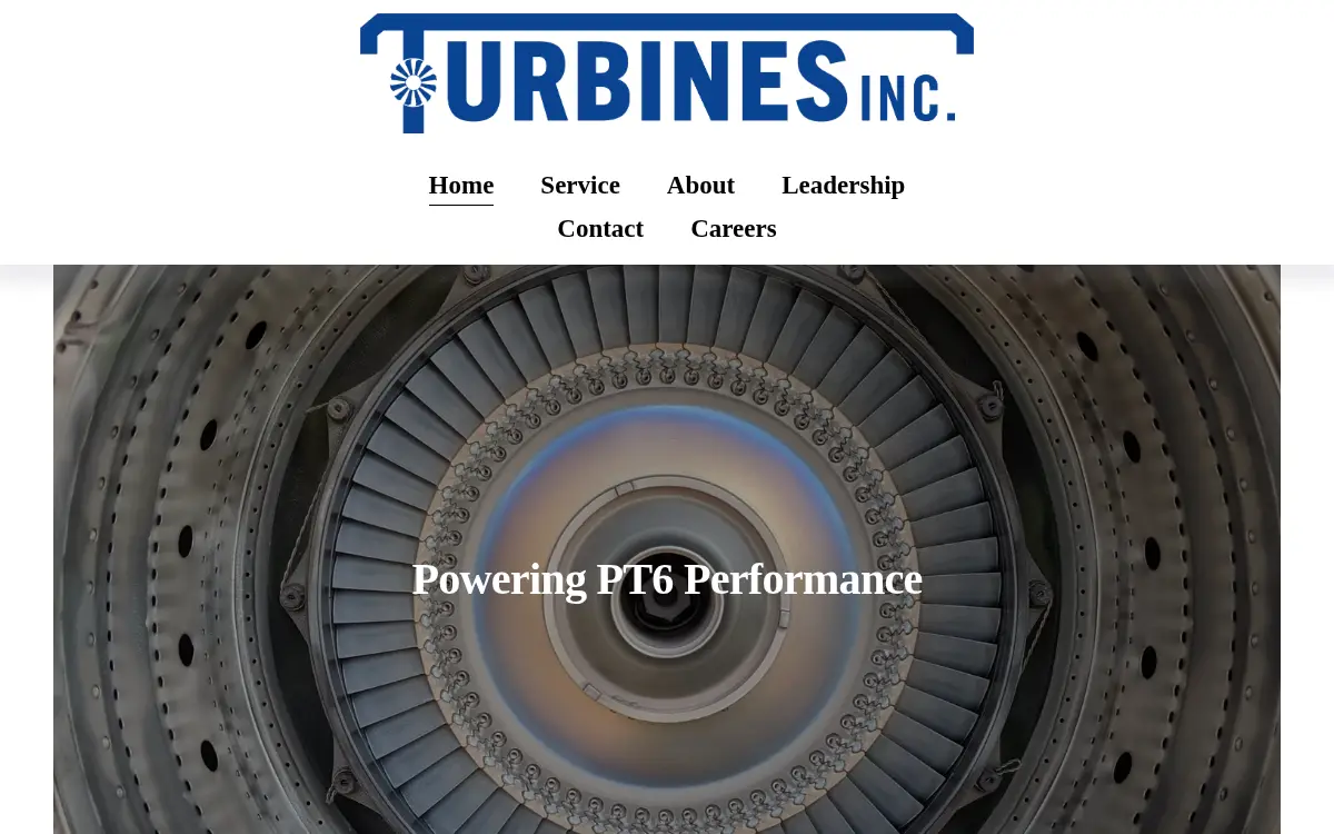 Homepage of Turbines INC