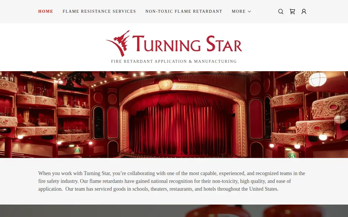 Homepage of Turning Star INC.