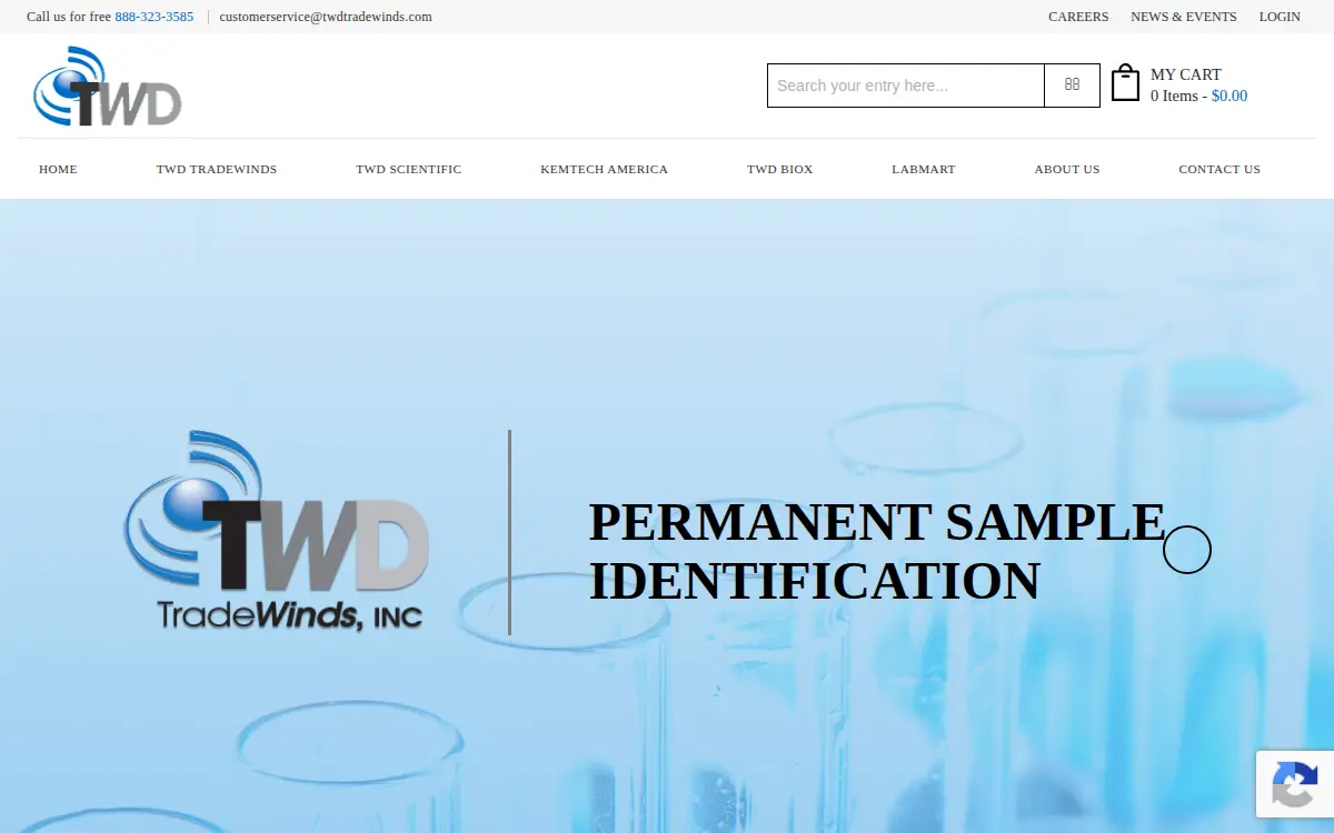 Homepage of Twd Tradewinds INC