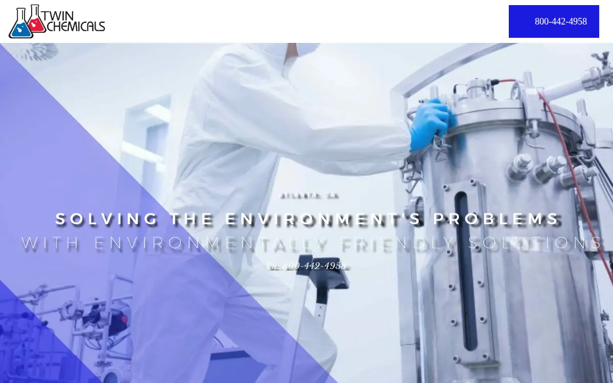 Homepage of Twin-chem, INC.