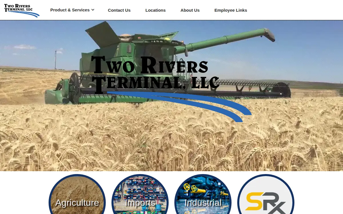 Homepage of Two Rivers Terminal, LLC