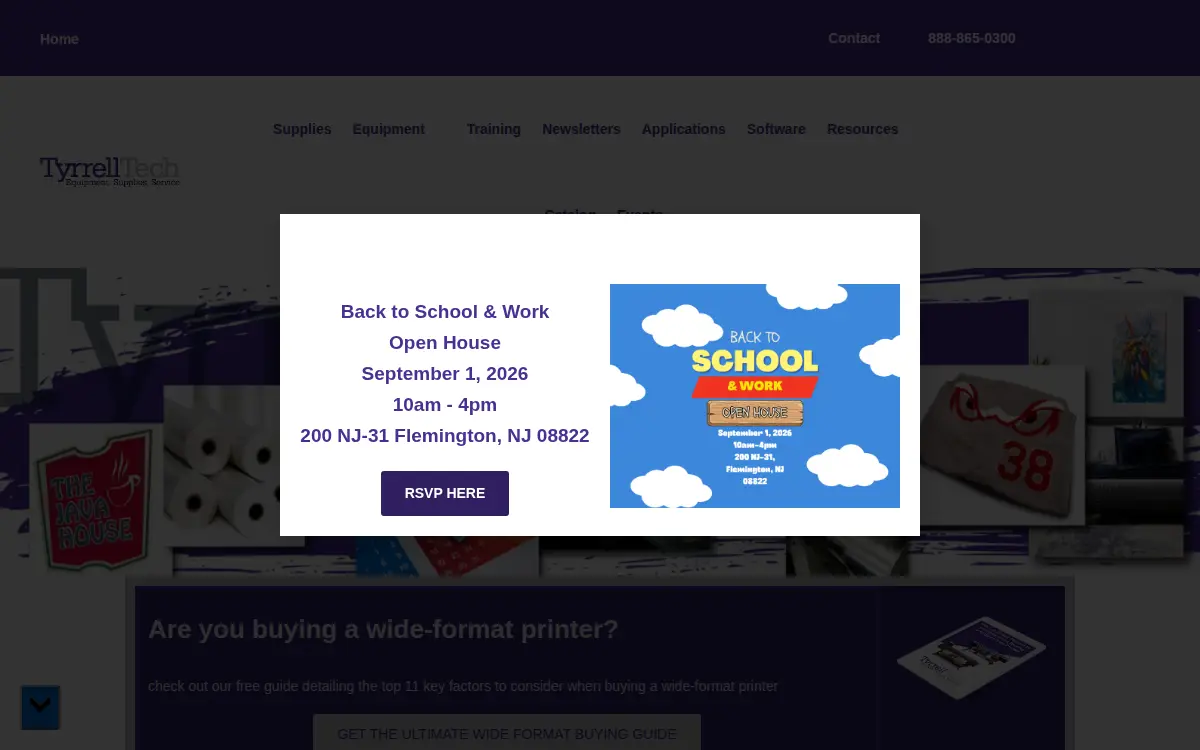 Homepage of Tyrrelltech, INC.