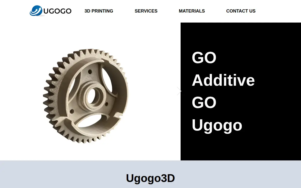 Homepage of Ugogo LLC
