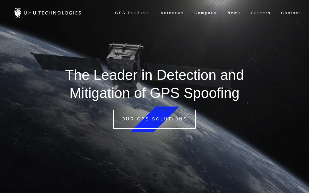 Homepage of Uhu Technologies LLC