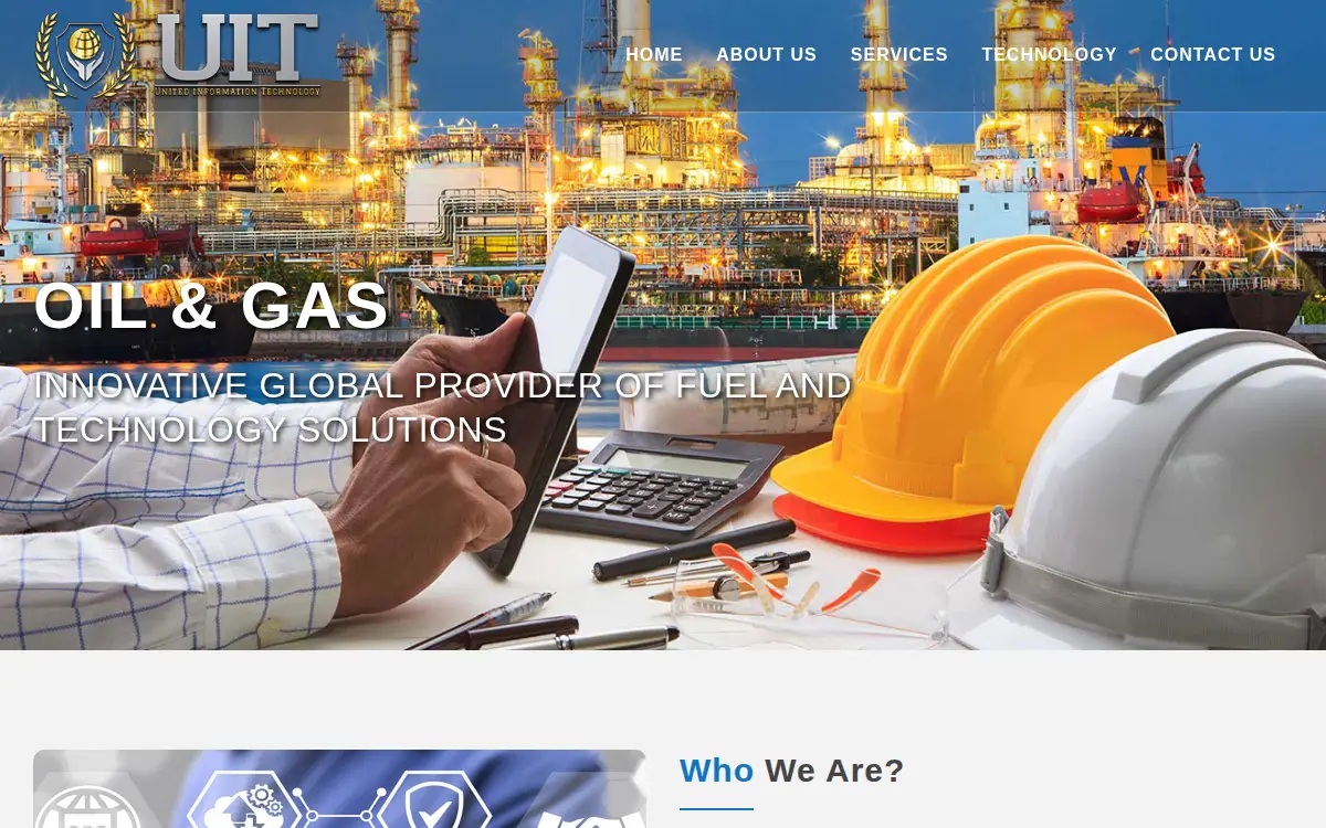 Homepage of United Information Technology LLC