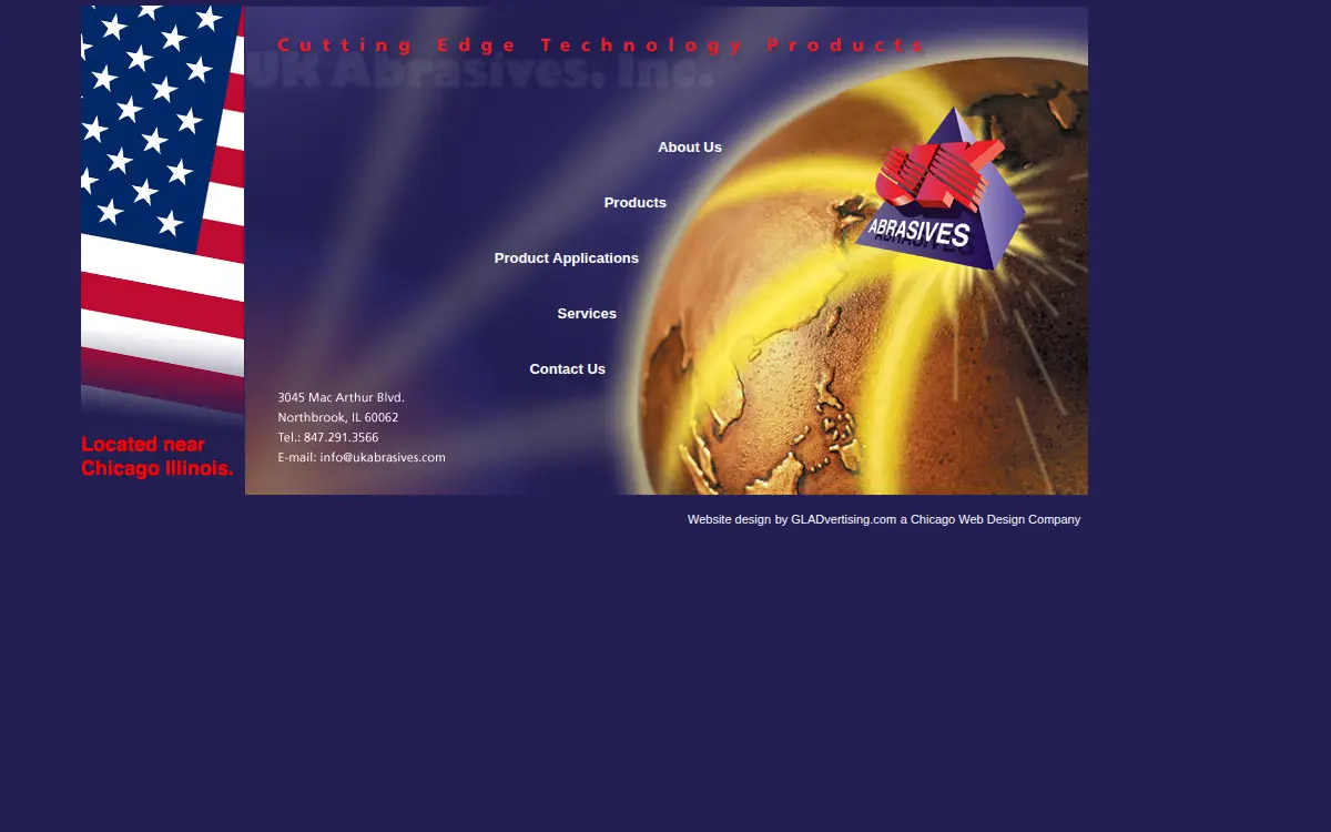 Homepage of Uk Abrasives INC