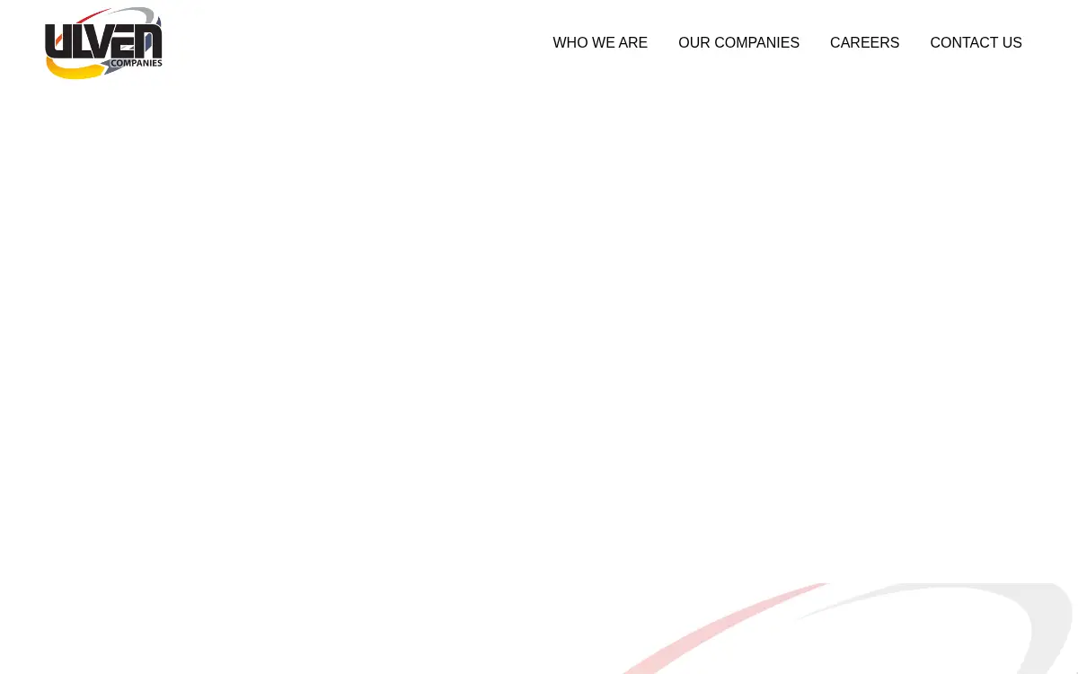 Homepage of Ulven Forging Incorporated