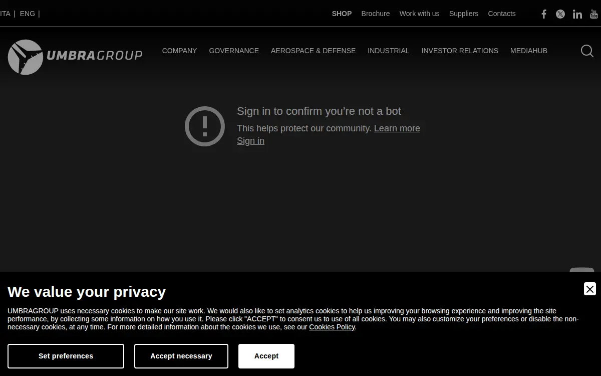 Homepage of Linear Motion LLC