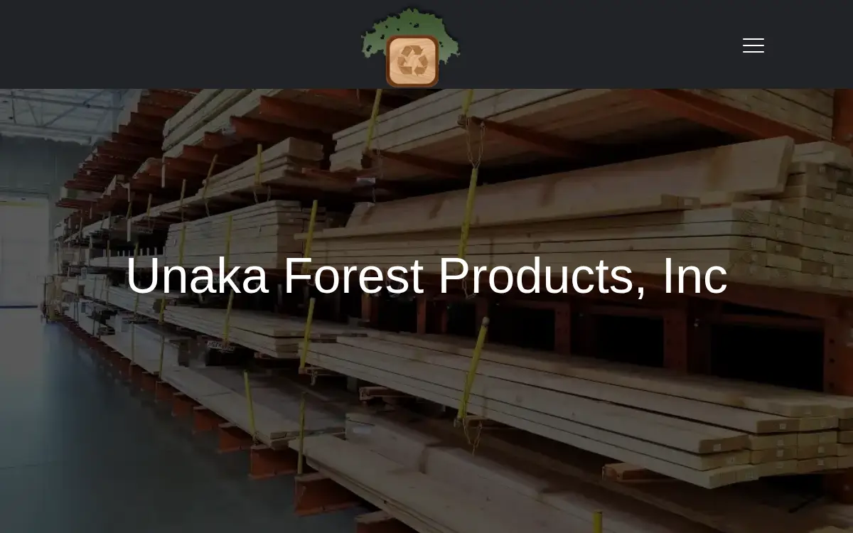 Homepage of Unaka Forest Products, INC.