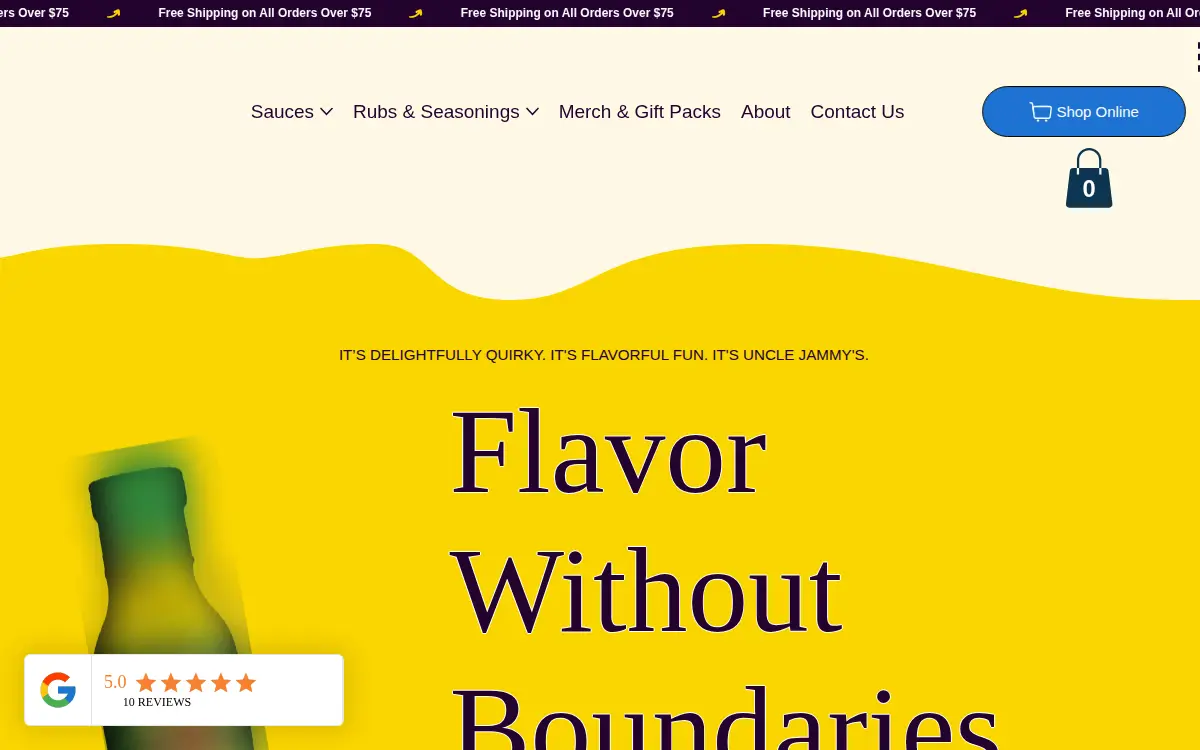 Homepage of The Smokey City's 412 Barbecue LLC