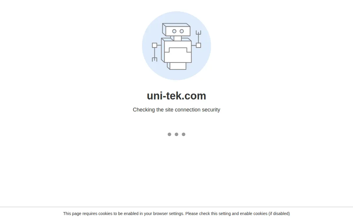 Homepage of Uni-tek L.l.c.